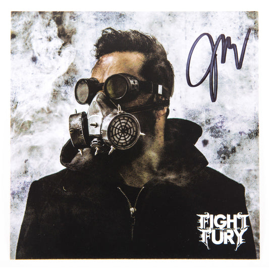 Fight The Fury Signed 5x5 Photograph