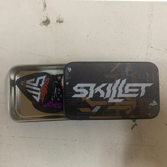 Skillet - Guitar Tin - Picks