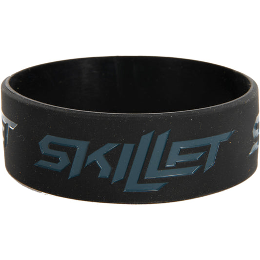 Skillet Logo Silicone Bracelet - 1"