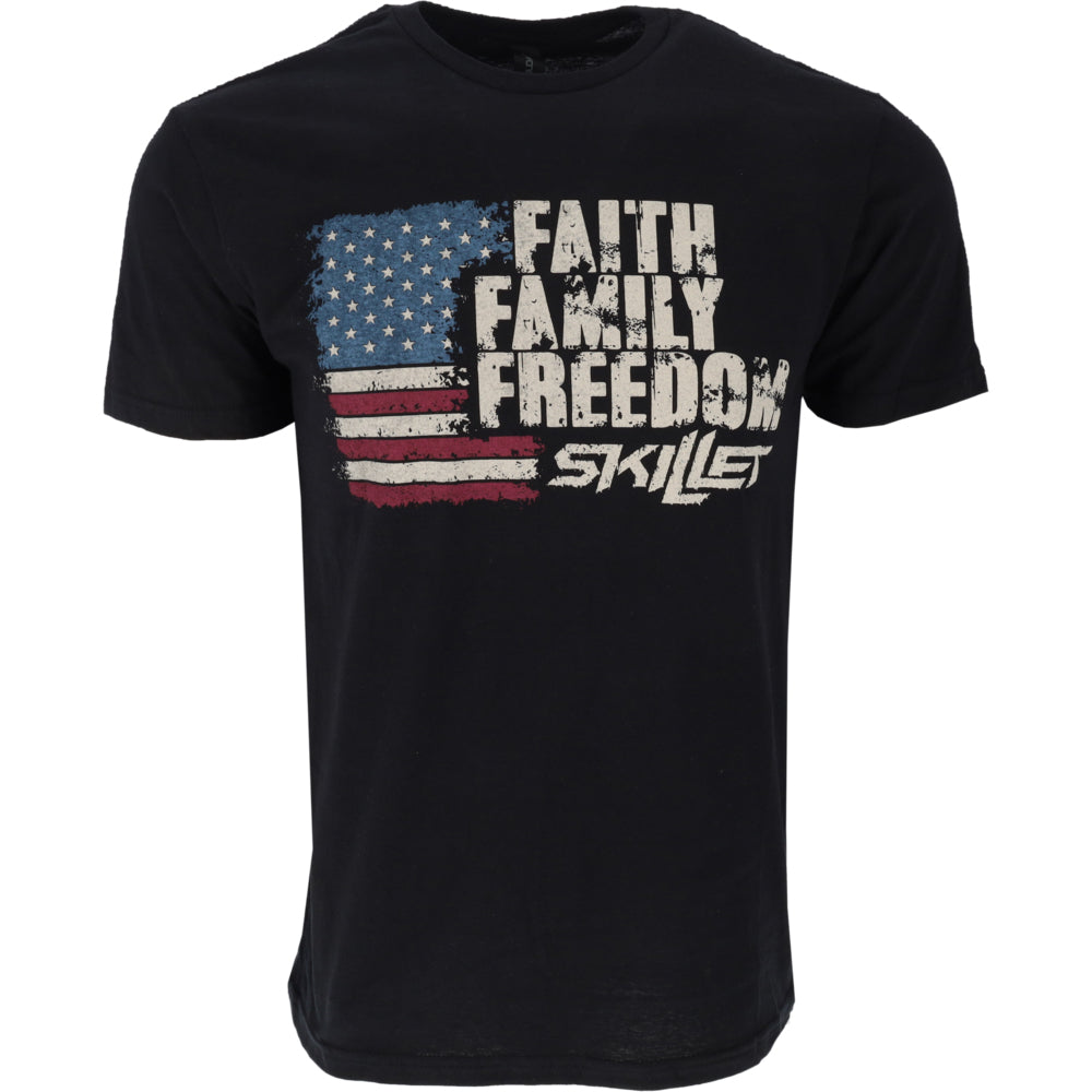 Skillet - Faith, Family, Freedom, T-Shirt