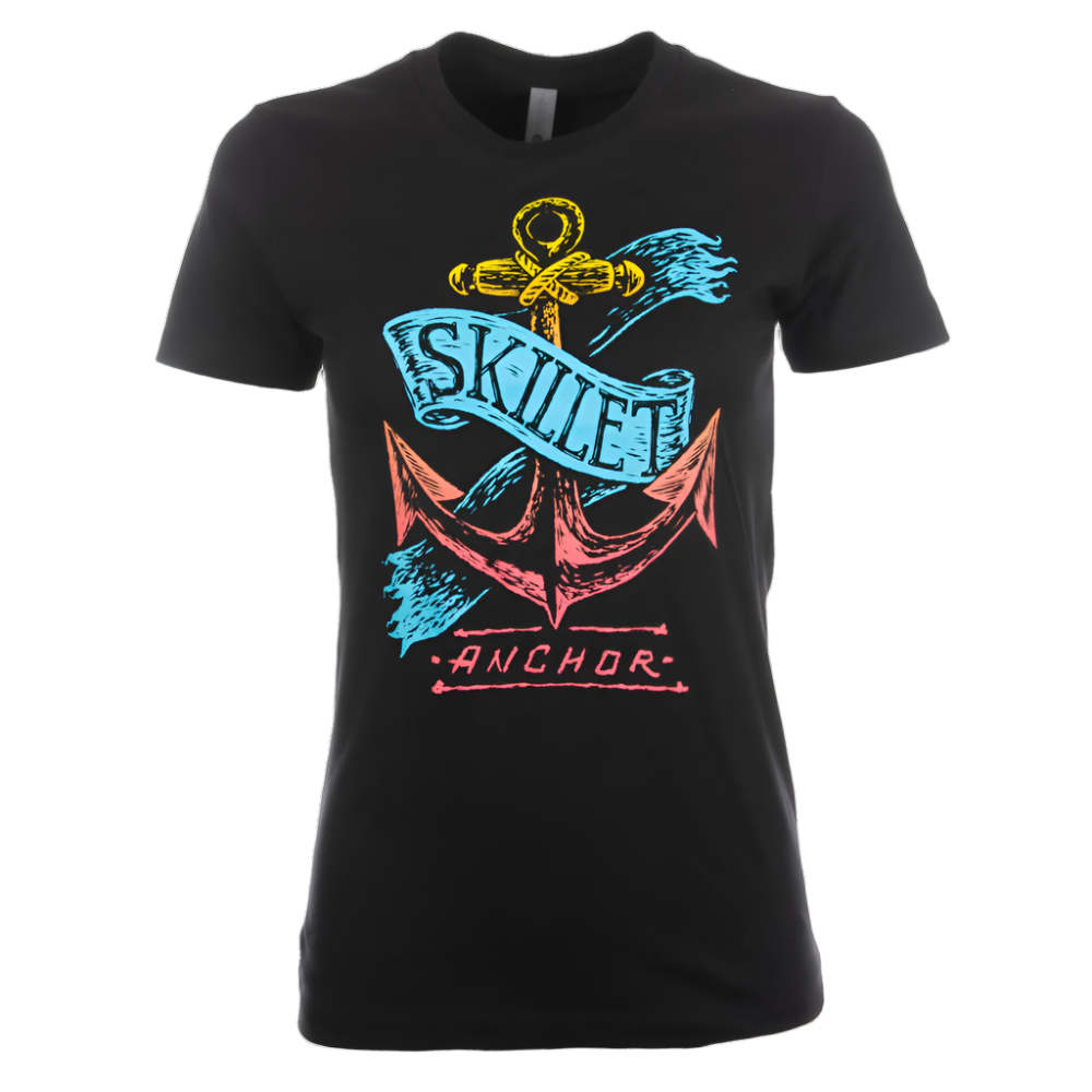 Skillet Anchor Ladies T-Shirt